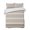 Beige,Sand,Taupe, variant on Quilts King Size Bedding Set, Sage Green Stripe Lightweight Quilted Comforter, Modern Minimalist Geomertic Striped Beige Soft Bedspread Coverlet with Pillow Covers for All Season, 96" x 106"
