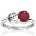thumbnail image 1 of GemsNY July Birthstone - Vintage Prong Set Round Ruby Solitaire Ring (Grade - A | 1.55cts.), 1 of 4