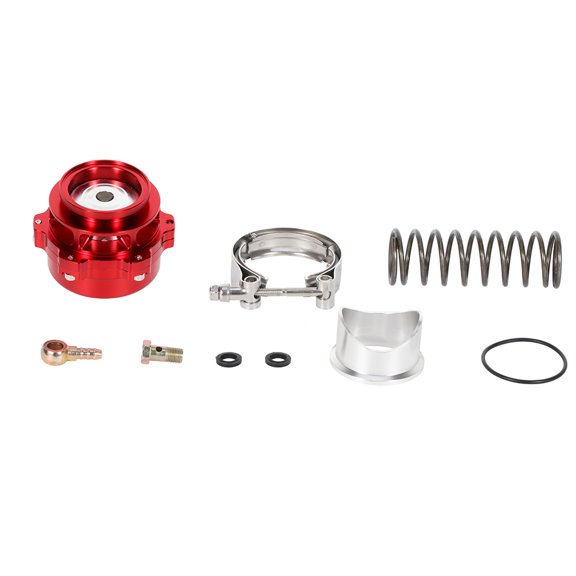 ECCPP Red Turbo Blow Off Valve Fit For TiAL 50mm Blow-Off Valve Universal Adapter Turbocharge Kit