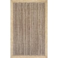 thumbnail image 2 of Aizza Trends Hand Made Hand Braided Natural Jute Floor Area Rug / Floor Carpet Rug / Natural Jute Rug, 2 of 5