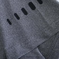 thumbnail image 5 of Summer Sports T Shirts for Men Sporty Sweatshirt Short Sleeve Fitted Hooded Wicking Top Gray,M, 5 of 6