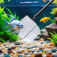 thumbnail image 3 of Fish Net Aquarium Cleaning Tool with Long Handle Fine Mesh Easy to Use Small Fish Shrimp Net Fish Tank Catching Net, 3 of 8