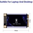 thumbnail image 3 of SSD MSATA 120GB Shark Speed Internal Solid State Drive High Performance Hard Drive for Desktop Laptop SATA III, 3 of 4
