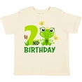 thumbnail image 3 of Inktastic 2nd Birthday Princess Frog Girls Toddler T-Shirt, 3 of 5
