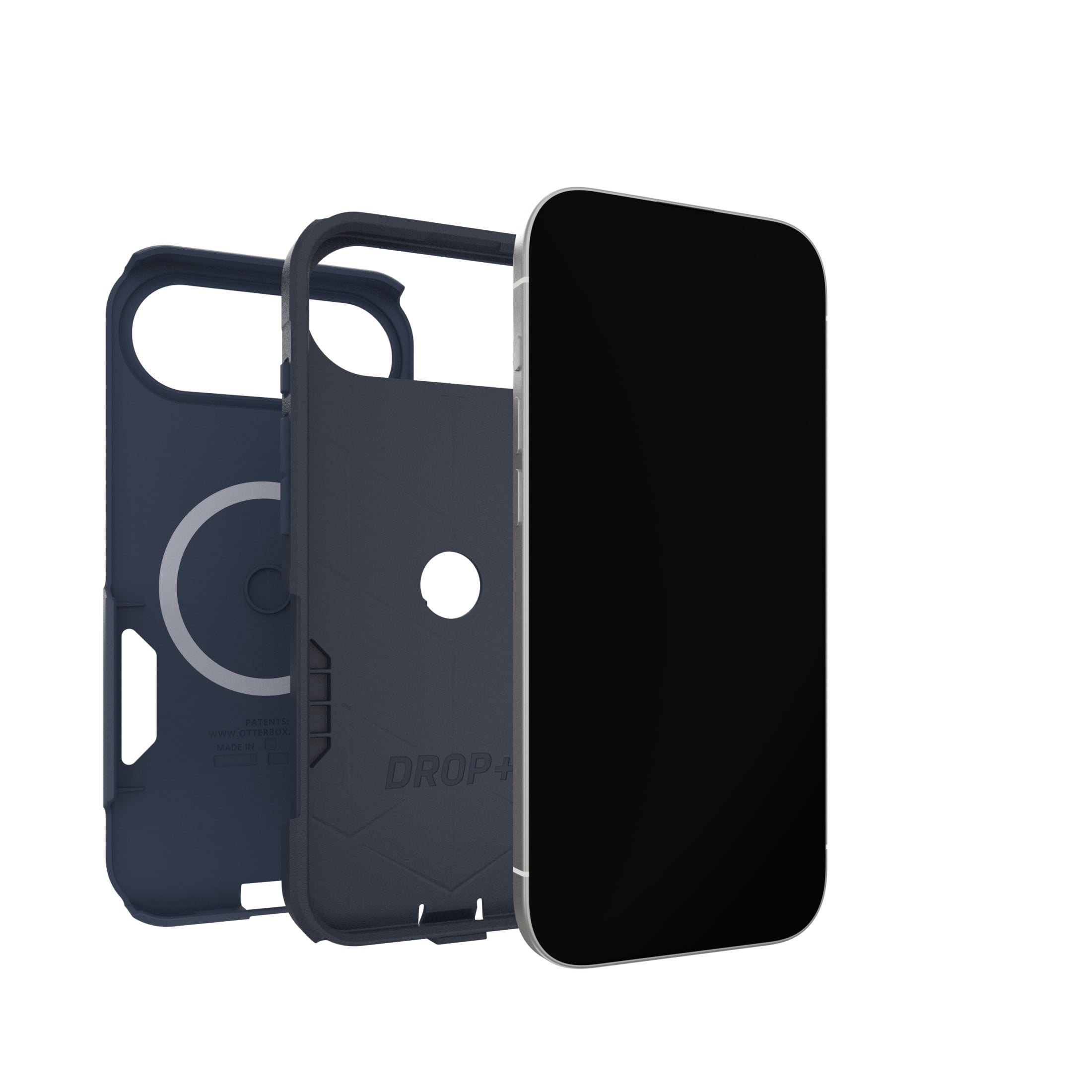 OtterBox Commuter Series Case with MagSafe and Camera Control for Apple iPhone Air - Blue