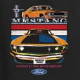 thumbnail image 6 of Wild Bobby Mustang Powered by Ford Performance Cars and Trucks Women Graphic Long Sleeve Tee, Black, Small, 6 of 6