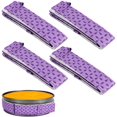 thumbnail image 1 of Pack of 4 Cake Strips, Bake Even Strip, Super Absorbent Baking Cake Strips, Reduce Cakes, Loose or Hard Edges, Uniform Cloth, Baking Belt, Baking Tray Protective Tape, 1 of 9