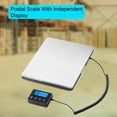 thumbnail image 5 of Thehsnt Digital Postal Scale LCD Display Heavy Duty Stainless Steel Shipping Scale High Accuracy 200Kg/0.01Kg Rechargeable Mail Package Postage Scale, 5 of 9