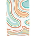 thumbnail image 3 of Simply Daisy 30" x 60" Agate Geometric Print Beach Towel, 3 of 3