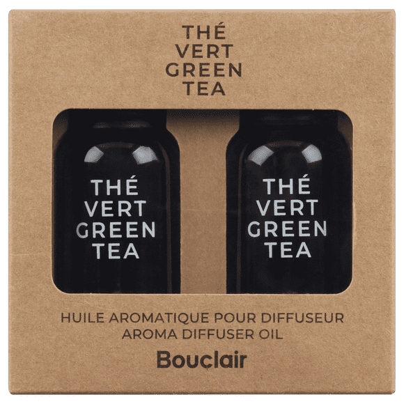 Bouclair Black Set of 2 - Green Tea Fragrance Oil