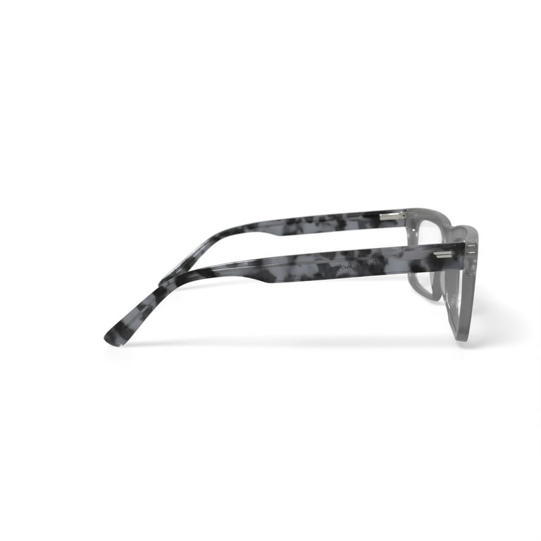 RANDY Part iii \"GREY×NAVY\" Randy Jackson Men's RJ3025 Rectangular Prescription