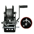 thumbnail image 1 of Hand Winch,800LBS Heavy Duty Boat Truck Self Locking Wire Rope Cable Ratcheting Manual Hand Winch ,Powerful Pulling Performance, 1 of 6