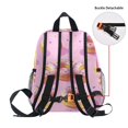 thumbnail image 5 of FORMRS School Backpack with Front Zippered Pocket 12" Student Travel Daypack, Cartoon Doughnuts, 5 of 6
