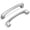 Brushed Satin Nickel, variant on 3 Pack 5 Inch(128mm) Hole Center Matte Black Modern Cabinet Pulls Solid Kitchen Cabinet Handles Hardware Bathroom Vanity Pulls Timeless Drawer Pulls Handles for Dresser