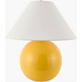 thumbnail image 2 of Livabliss Table Lamps, 20" Stellar Traditional Bedside Nightstand Table Lamp for Bedroom Living Room Office, Yellow Body with White Shade (20"H x 19"W x 19"D), 2 of 6