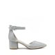 thumbnail image 3 of Dream Pairs ANNEE Zapatos de Tacón Plateados con Brillo y Punta Fina, 3 of 7
