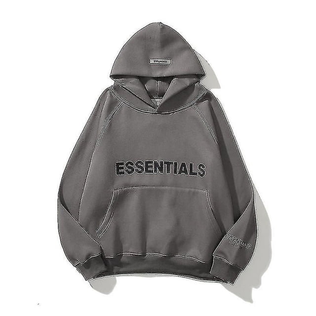 Double Line Letters Hooded Sweater - Hipster Monogram Hoodies for Men and Women