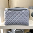 thumbnail image 4 of Kate Spade WKRU7076 Natalia Medium Flap Shoulder Bag In Brushed Steel, 4 of 6