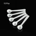 thumbnail image 3 of Uxcell Micro Spoons 1 Gram Measuring Scoop Plastic Round Bottom Mini Spoon 15 Pack, 3 of 6