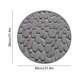 thumbnail image 3 of CaiYueKe Round Pebble Bath Mat Memory Foam - Non Slip Super Absorbent Shaggy Bathroom Rug Machine Washable Quick Dry Soft Shower Mats Water Absorbing Floor Mat for Bath Tub, 3 of 7