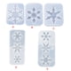 thumbnail image 5 of Inteprter Molde de resina Fundición Moldes de copos de nieve Artesanía DIY Regalos multiusos Molde Colgante Suministros de artesanía de vacaciones tres, Artesanía uno, 02 Inteprter HA059604-04, 5 of 6