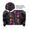 thumbnail image 2 of Yiaed colorful Skull Retro Print Travel Luggage Cover Suitcase Protector Fits 18-32 Inch Luggage Wheel Covers Patterned Elastic Luggage Anti-scratch（No luggage）-Large, 2 of 5