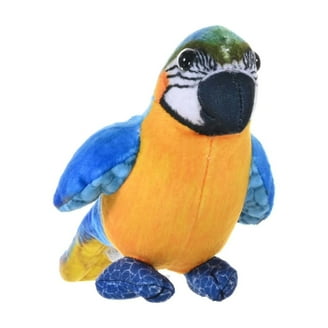 Wild Republic Scarlet Macaw Plush - Eco Friendly Stuffed Animal From Recycled Materials