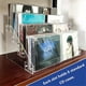 thumbnail image 2 of 4Tier Clear Acrylic CD Holder Cascading CD Storage Rack,DVD/CD Display Rack & Vinyl Record Storage S, 2 of 5