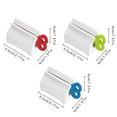thumbnail image 2 of Toothpaste Dispenser Tube Squeezer Tooth Paste Squeezer Facial ABS Rolling Toothpaste Seat Holder Bathroom Accessories, 2 of 9