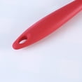 thumbnail image 4 of Yuangui 2pcs Silicone Spoon Long Handle Food Serving Scoop Non-stick Rice Paddle Creative Household Kitchen Flatware(Red), 4 of 10
