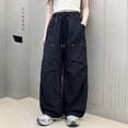 thumbnail image 2 of Girls Summer Casual Pants Fashionable Loose Fit Long Trousers For Kids Outdoor Play Comfortable Daily Wear, 2 of 3