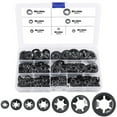 thumbnail image 4 of CPAN 285pcs internal tooth lock washer quick washer plum blossom snap ring bearing, 4 of 10