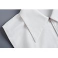 thumbnail image 5 of Zhengup Womens Detachable Dickey Collar Half Shirt Blouse Collar Fake False Collar Dickies, 5 of 8
