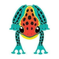 X Kites MidiKite 9.63"-11.13" Kite with Ripstop Fabric -Easy to Assemble (Tree Frog)