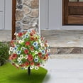 thumbnail image 5 of Artificial Flowers for Outdoors with Ground Stakes Lifelike Fake Flowers for Porch Garden Patio Cemetery Decoration, 5 of 9