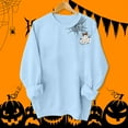 thumbnail image 4 of Towmus Halloween Sweatshirts for Womens Funny Crew Neck Long Sleeve Casual Graphic Sweatshirt Fall Pullover Tops, 4 of 5