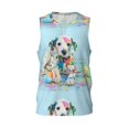 thumbnail image 2 of Easygdp A Funny Little Dalmatian Puppy Men's Mesh Basketball Jersey Quick Drying Sleeveless Shirts Fitted Muscle Tank Tops Sport Round Neck T-Shirt - 3X-Large, 2 of 9
