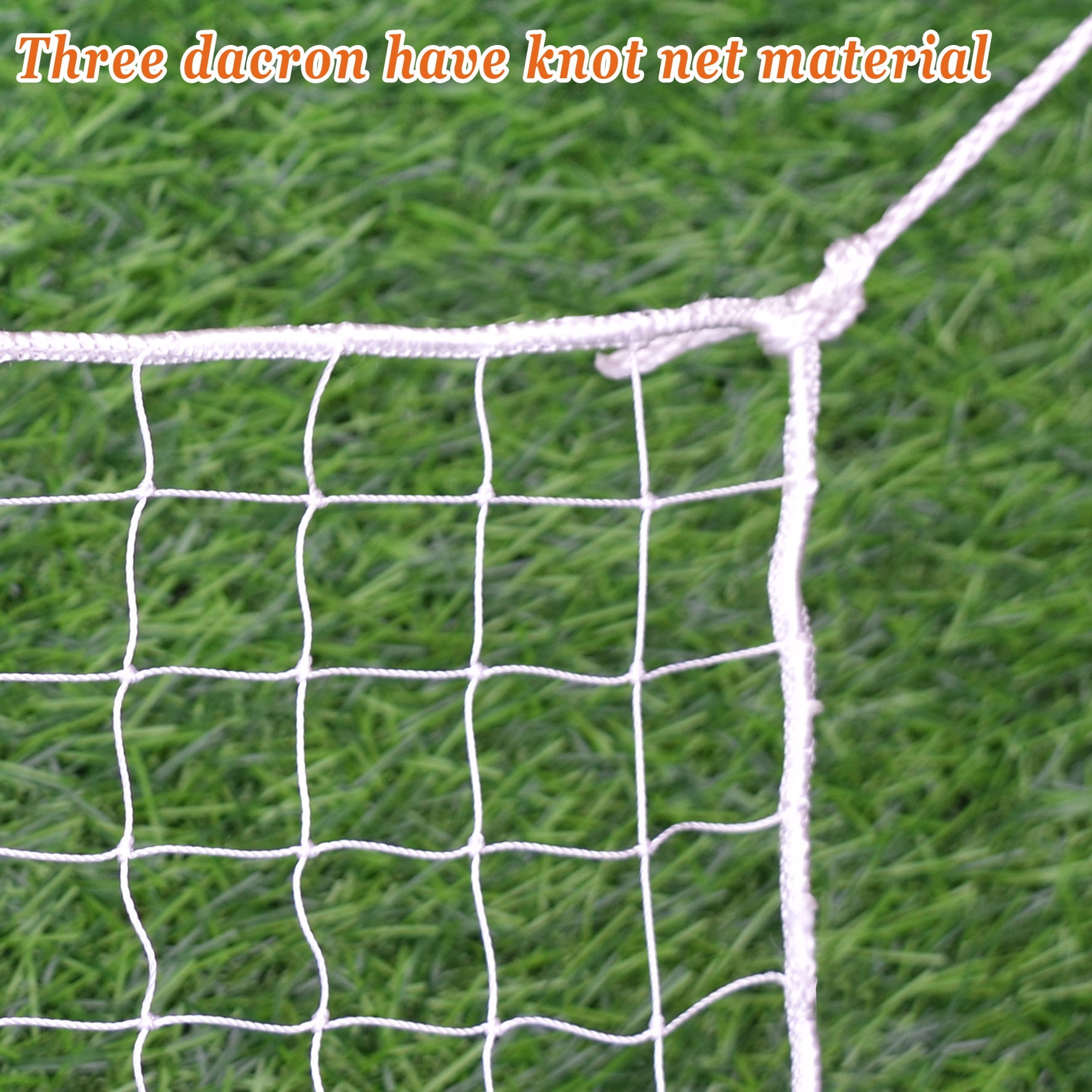 Sunny Sports Netting Replacement Nylon Barrier Net, Multi-Sport Use, Golf Net, LaCrosse, Street Hockey Netting-15' x 12'
