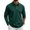 Dark Green, variant on LWavelet Men's Polo Shirt Long Sleeve Collared Golf Shirts Quick Dry Lightweight 3-Button Performance Work Fishing Athletic Tops