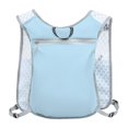 thumbnail image 3 of Mochila de hidratación, chaleco para correr, multiusos, ligero, reflectante, para hombre y mujer, con soporte para teléfono, mochila de día para ciclismo y senderismo. Azul claro, 3 of 8