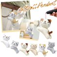 thumbnail image 3 of Clearance!3.9 Inch Tiny Cat Plush Doll,Creative Decorative Decoration Toy Backpack Charms School Bag Ornaments Super Cute Plush Cat Toys for Kids and Adults Gifts for Christmas Halloween, 3 of 6
