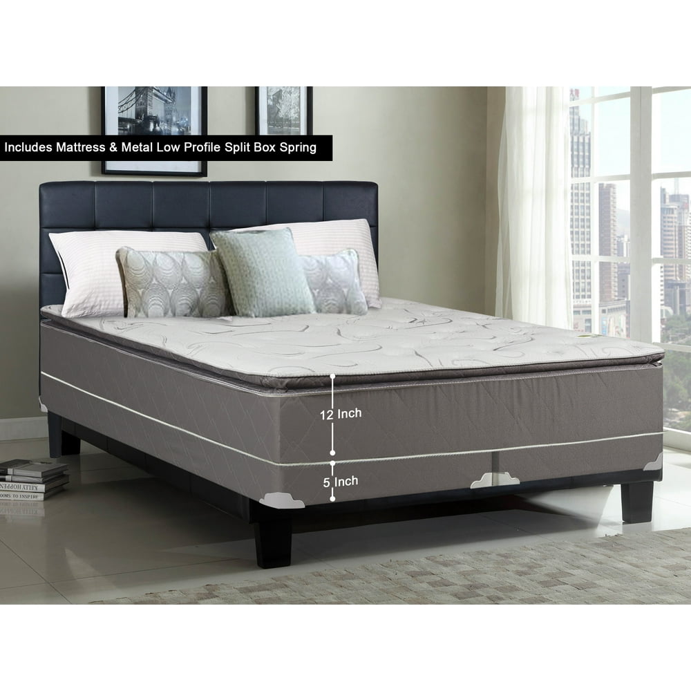 WAYTON, 12inch Fully Assembled Soft Pillow Top Innerspring Mattress