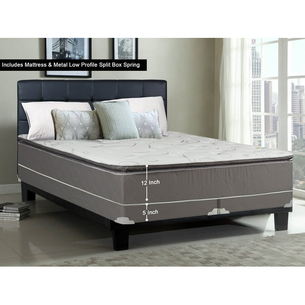 WAYTON, 12inch Fully Assembled Soft Pillow Top Innerspring Mattress