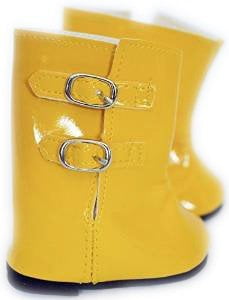 MY BRITTANY'S YELLOW RAIN BOOTS FOR 