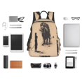 thumbnail image 4 of Balery Child And Lion Sketch Mochila Ligera para Hombres y Mujeres – Resistente y Impermeable, Ideal para la Escuela, el Trabajo, los Viajes y el Uso Diario, 4 of 7