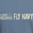 thumbnail image 3 of CafePress - Black Flag: Fly Navy - Mens Comfort Colors Shirt, 3 of 5