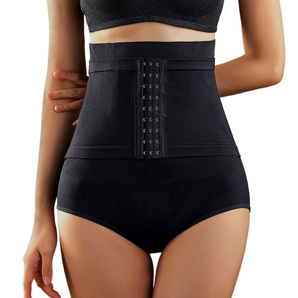 Fashion High Waist Lifting Body Shaper Shapewear Lifter Shaper One-piece  Body Shaping Pants Breathable Breasted Belly Pants