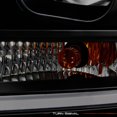 thumbnail image 5 of AKKON - For 2015-2020 Chevy Suburban Tahoe Halogen Type Models Black Smoked LED DRL Projector Headlights, 5 of 7