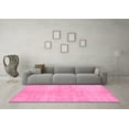 thumbnail image 3 of Ahgly Company Indoor Rectangle Abstract Pink Contemporary Area Rugs, 2' x 5', 3 of 4