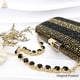 thumbnail image 3 of QSGFC-zapatos de tacón de alta calidad para mujer, bolso de diseño de moda italiana, Color negro y dorado, para fiesta de boda de Nigeria, 3 of 5